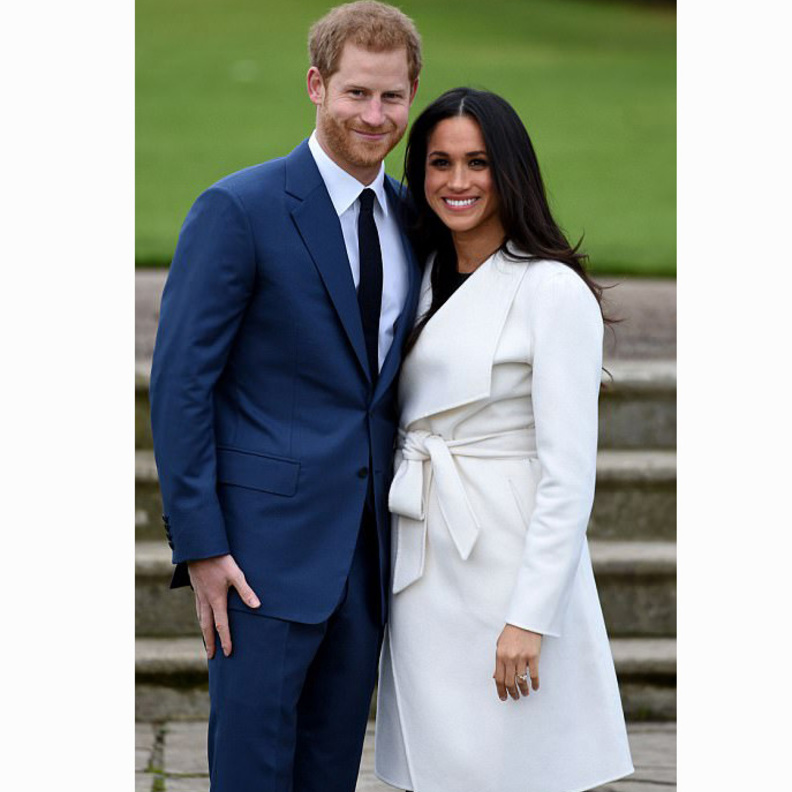 ميجان ماركل Meghan Markle في الاطلالة الرسمية الاولى.