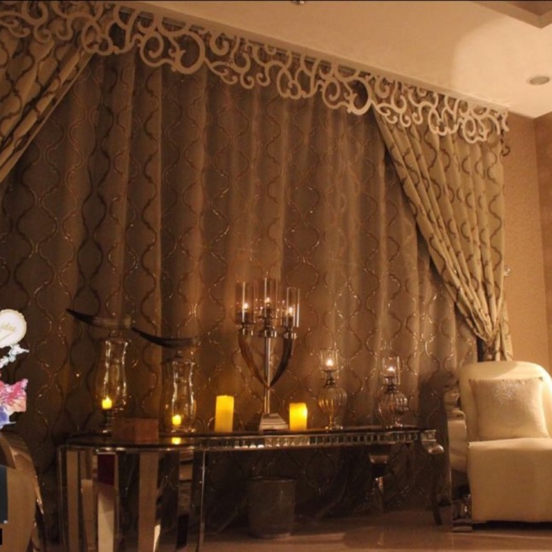 من اعمال مصممة الديكور السعودية مها المحيا.