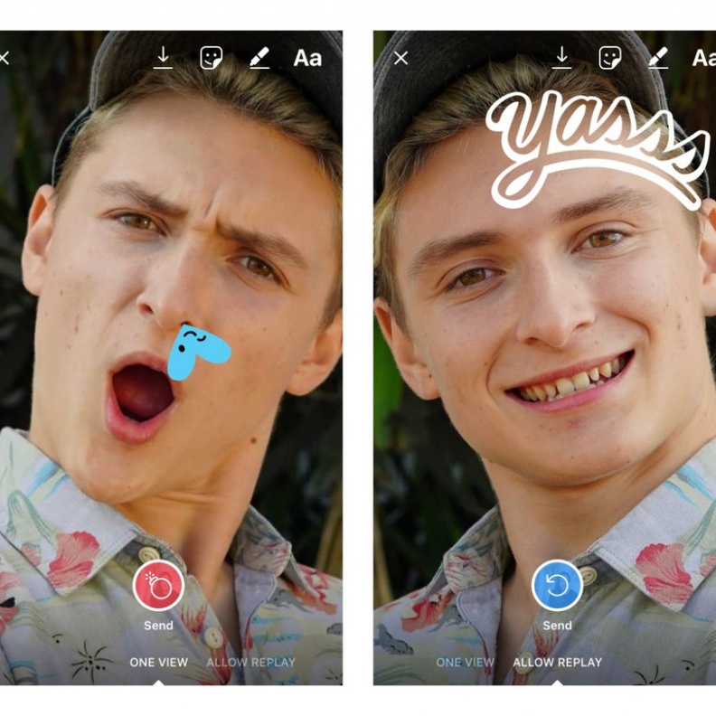 ميّزة جديدة في انستقرام للرد على صور الأصدقاء