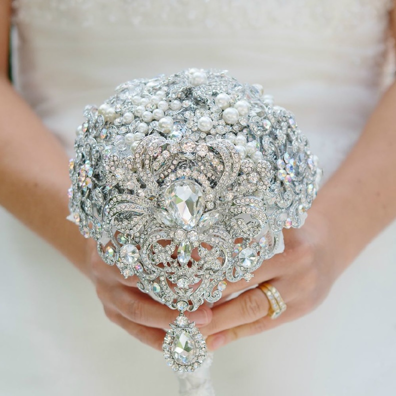 بوكيه من الكريستال مميزة