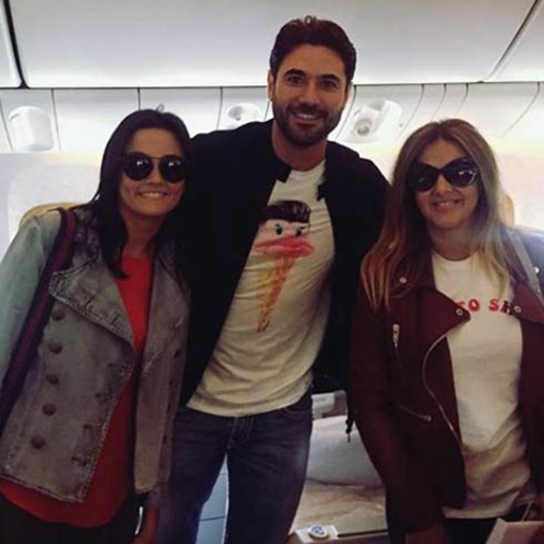 دنيا سمير غانم وأحمد عز وبشرى