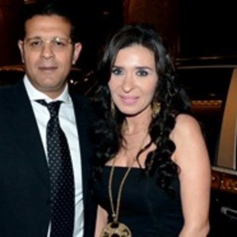 دينا وزوجها