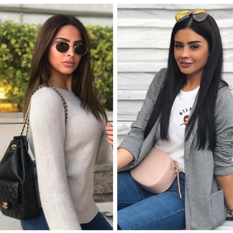 فوز الفهد بشعرها الأشقر القديم