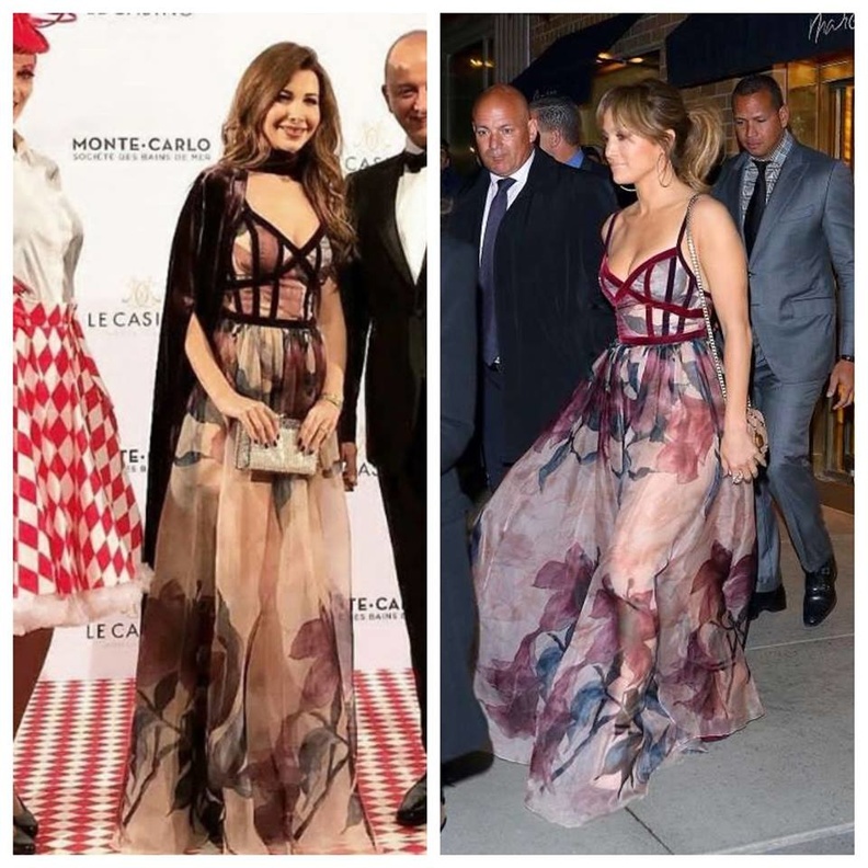 شاركت نانسي في حفل عشاء في مونتي كارلو