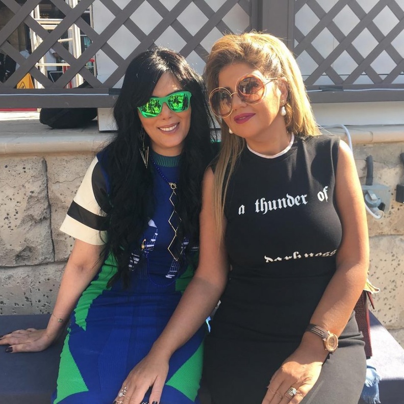 حورية فرغلي وبوسي شلبي