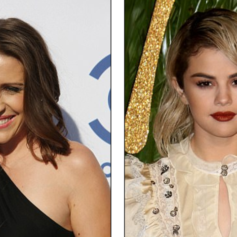 سيلينا جوميز ووالدة جاستن بيبر