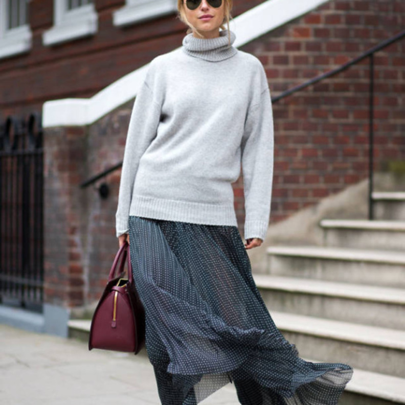 أفكار لارتداء تنانير الصيف في شتاء 2018