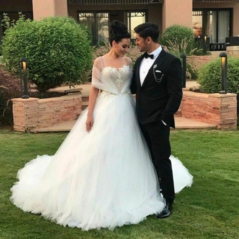 ساندي وزوجها