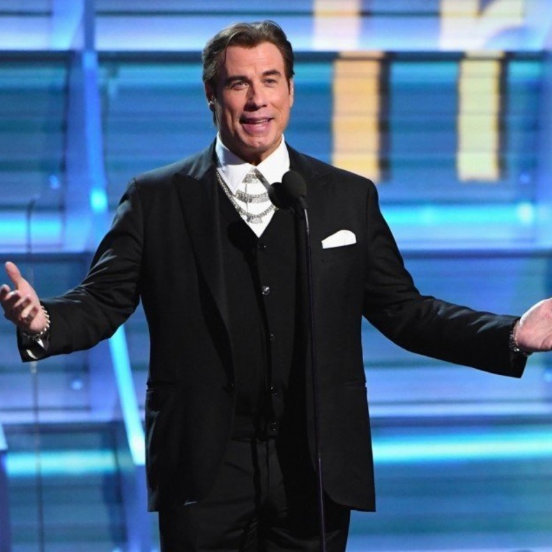 النجم العالمي جون ترافولتا في الرياض