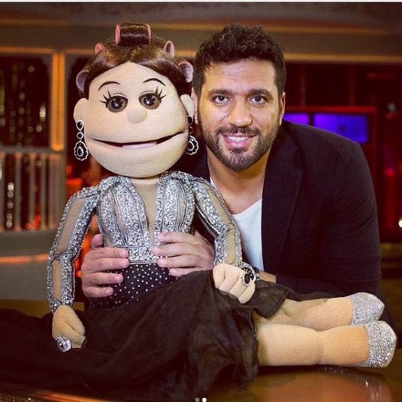 حسن الرداد مع ابلة فاهيتا