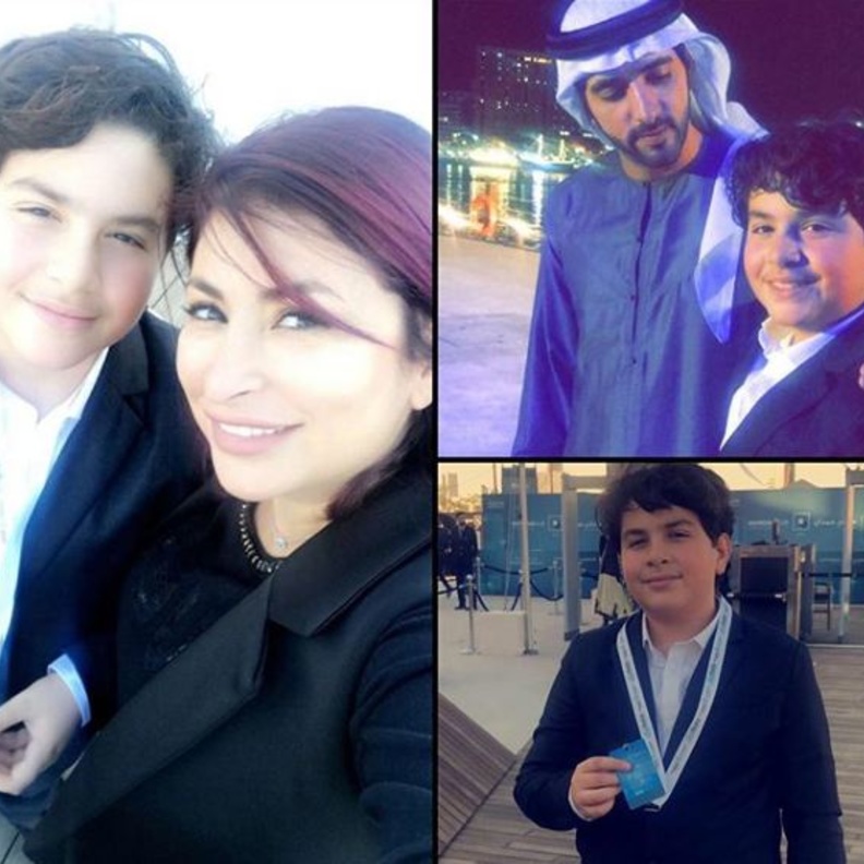 ديما بياعة وتكريم طفلها