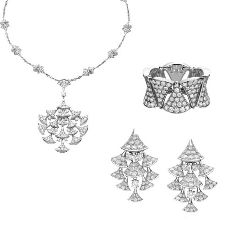 أطقم الماس أبيض