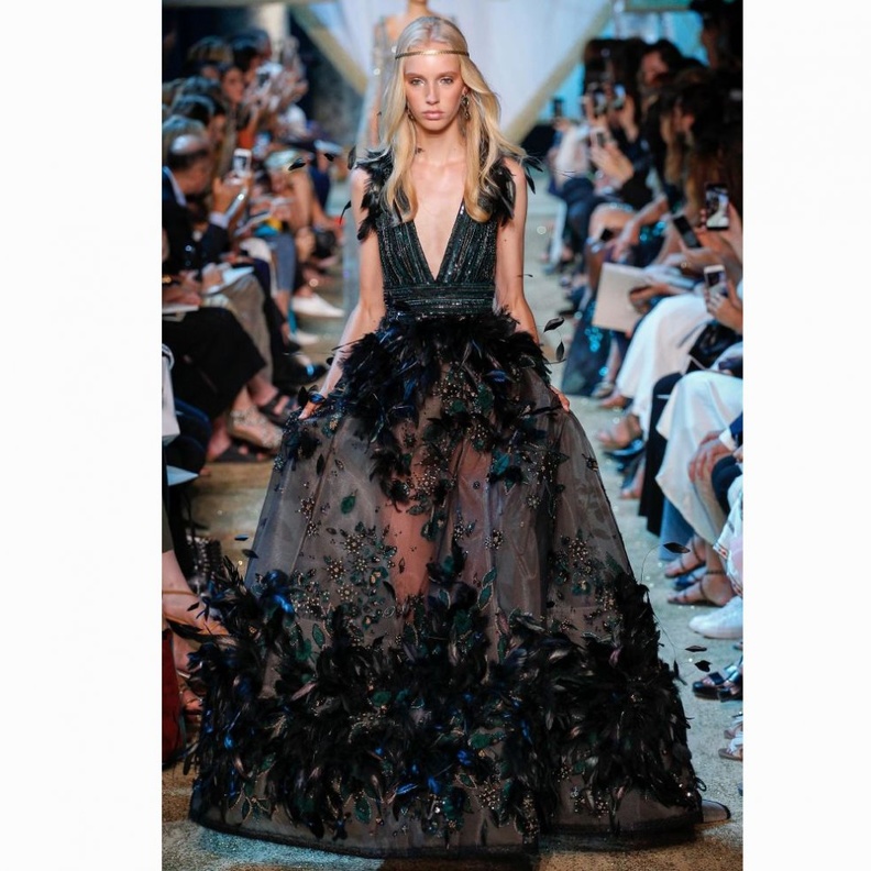 فساتين خطوبة ساحرة من مجموعة زياد نكد لخريف 2018