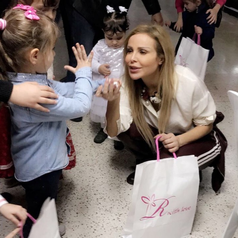 رولا سعد والأطفال