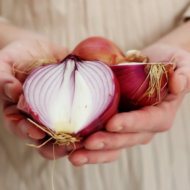 يمكنك عزيزتي الأم الاستفادة من فوائد البصل في خفض الحرارة يوم واحد فقط ثم مراجعة الطبيب