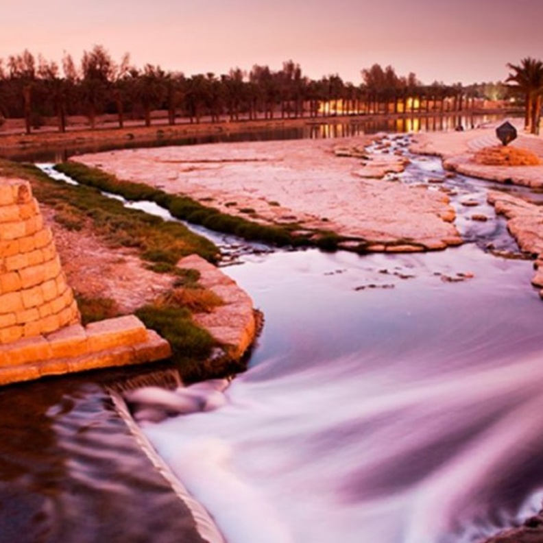 وادي نمار في المساء 