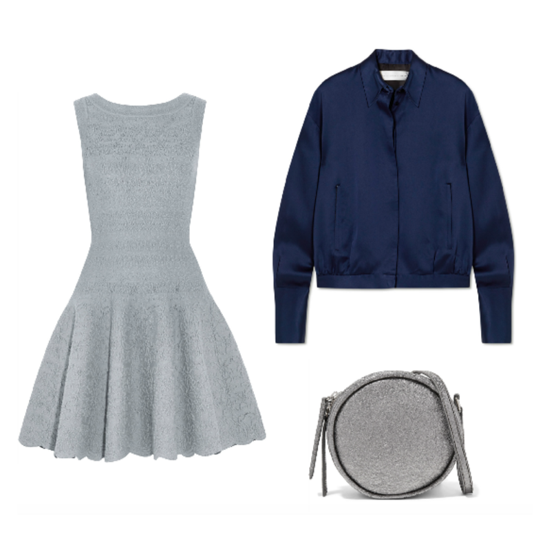 اطلالة نهارية كاجوال بأسلوب شبابي بجاكيت البومبر