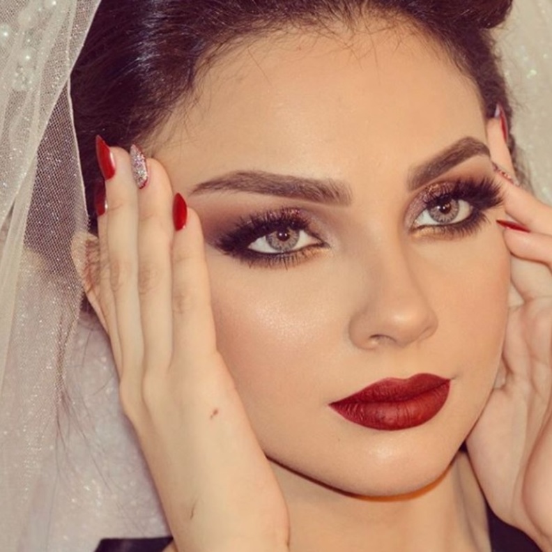 مكياج عيون جذاب لعروس 2018