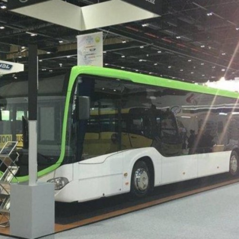 الحافلات الجديدة المقرر أن تسير في شوارع مكة المكرمة وفقا للمشروع الجديد 