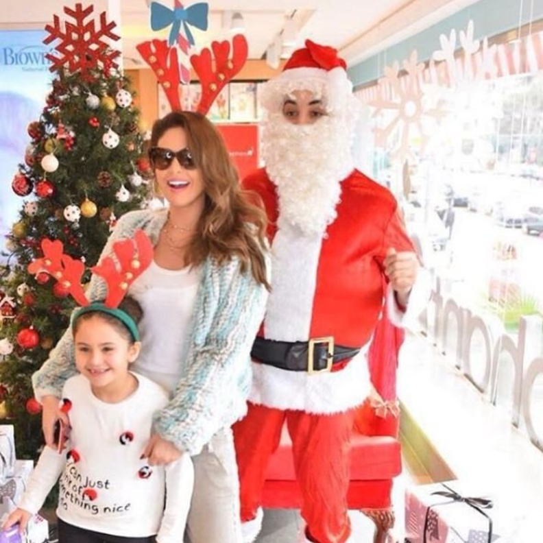 مي سليم وابنتها