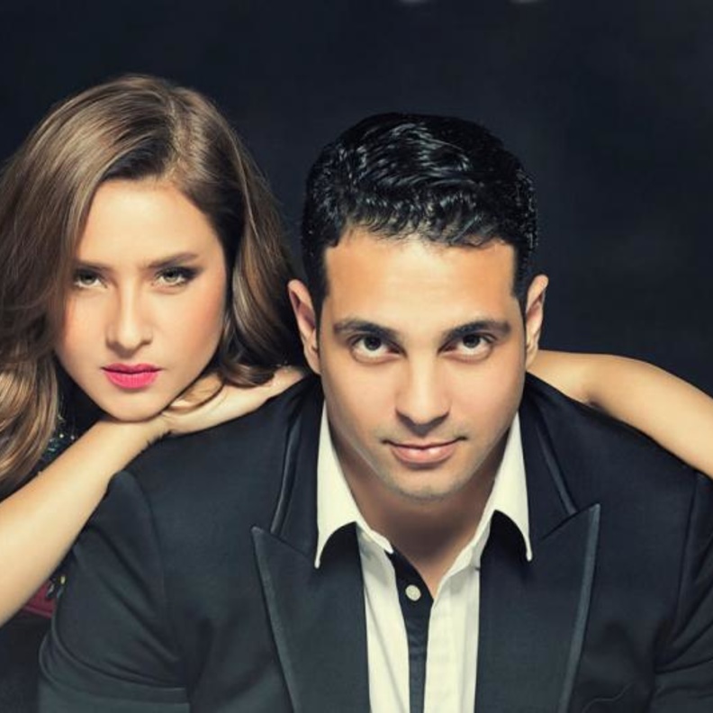 نيللي كريم وهاني أبو النجا