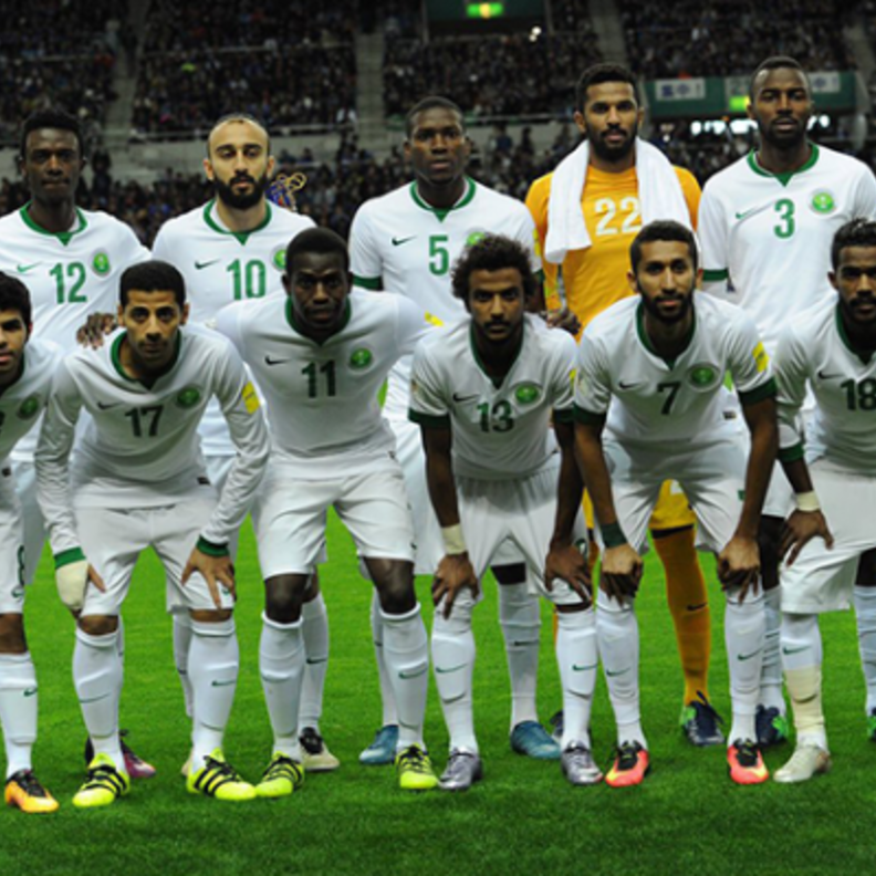 المنتخب السعودي يفوز بجائزة أفضل منتخب عربي لعام 2017
