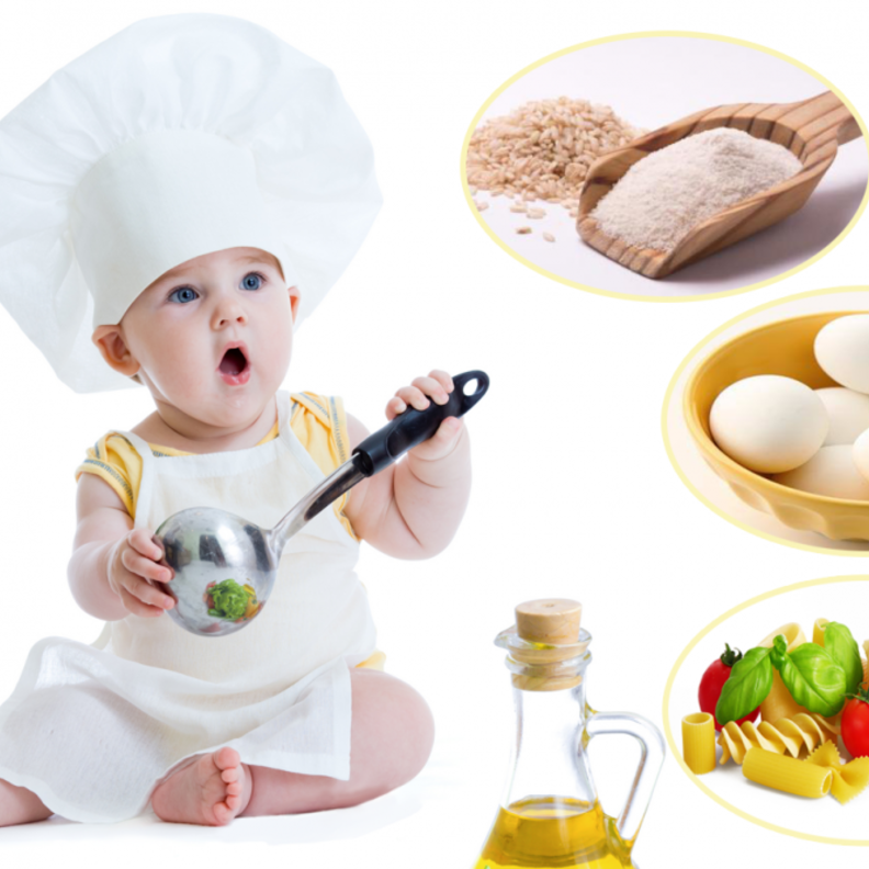 تقديم الوجبات مهروسة وسهلة البلع اثناء تغذة الطفل بعد عامه الاول