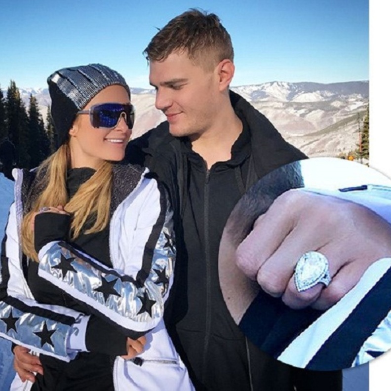 خطوبة باريس هيلتون وكريس