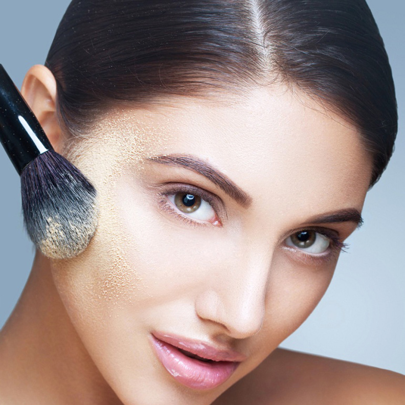 بودرة الأطفال التي ستمتص الزيت الزائد من فروة الرأس