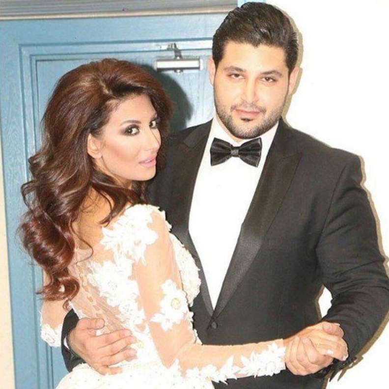 رويدا عطية وخطيبها