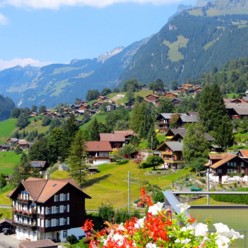 غرينديلولد السويسرية احدى اماكن الاقامة