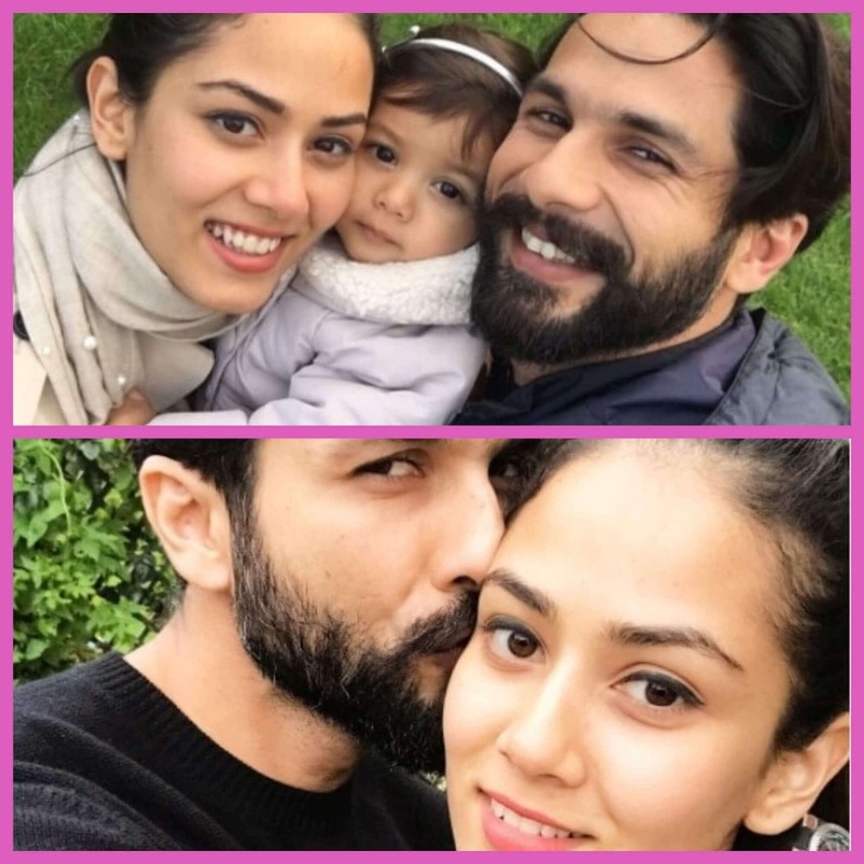 ميرا راجبوت زوجة شاهيد كابور تبعد الباباراتزي عن طفلتها ميشا