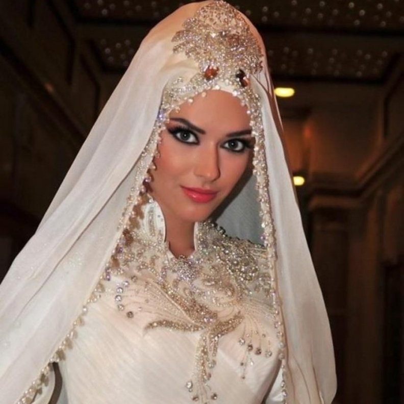 حجاب مع طرح مميز وناعم