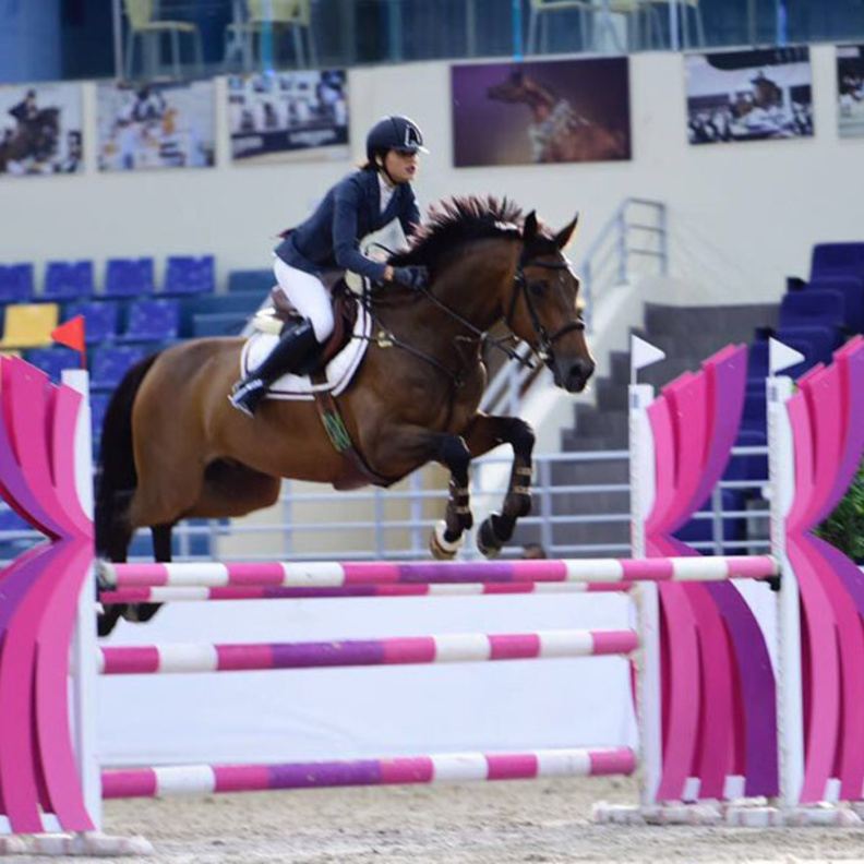 آمنة بني هاشم: "سأتدرب وأتدرب لأصل إلى الأولمبياد"