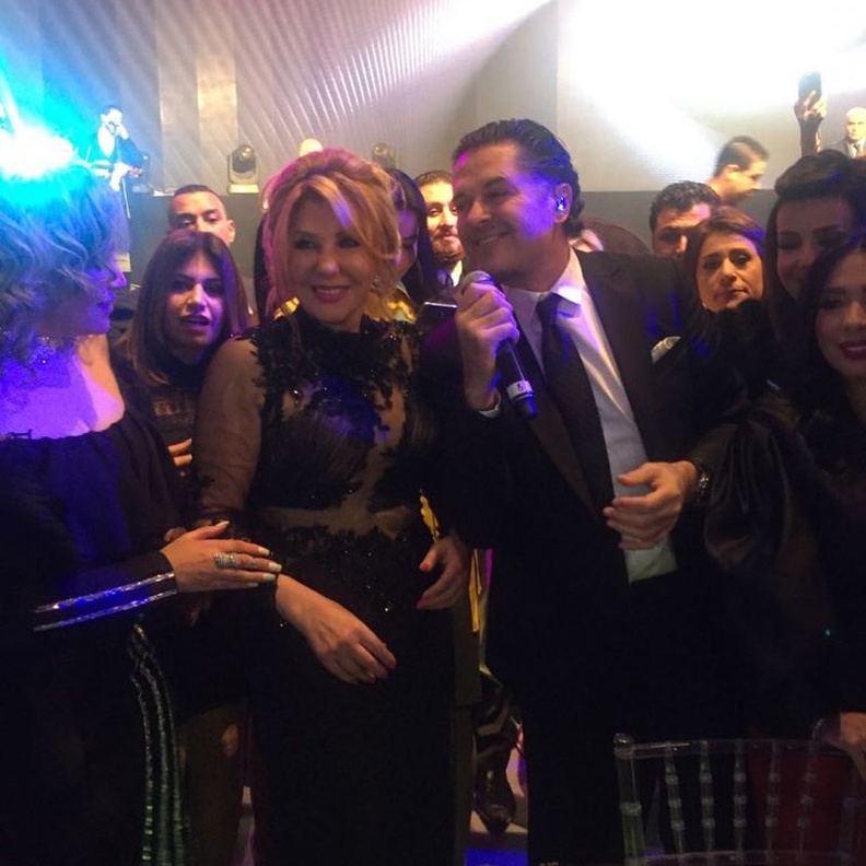 نادية الجندي وراغب علامة