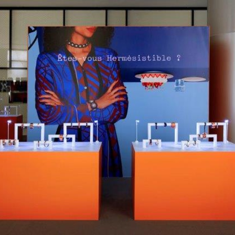 أفتتحت دار هيرمس Hermès متجراً موقتاً (pop-up) يحمل اسم Hermesistible لها في دبي مول
