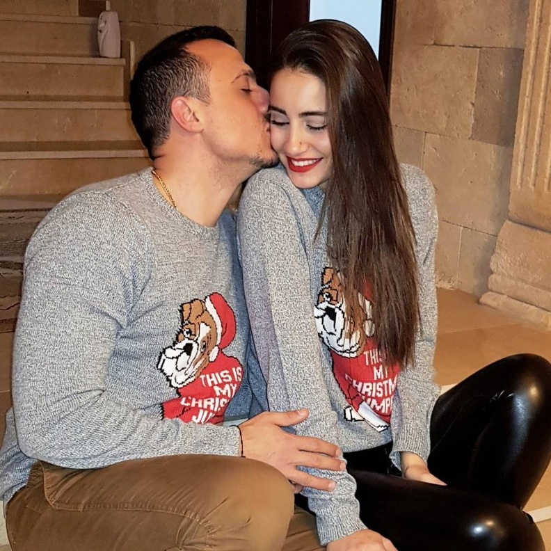 إيميه صياح وزوجها