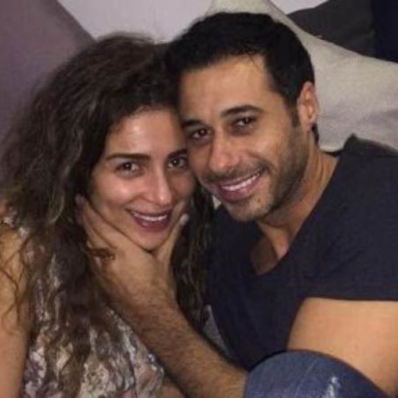 مي عز الدين واحمد السعدني