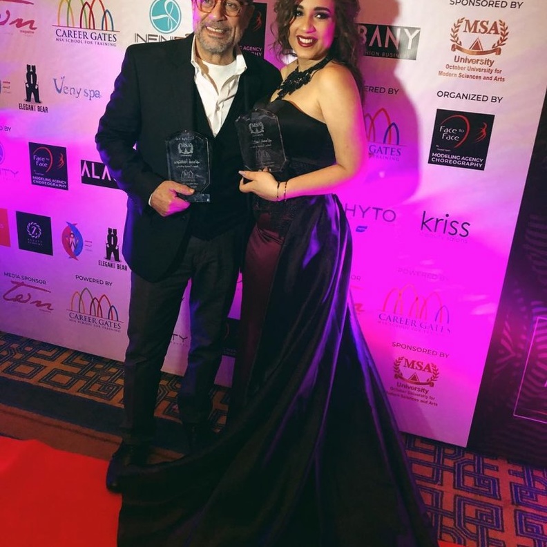 شريف منير وابنته