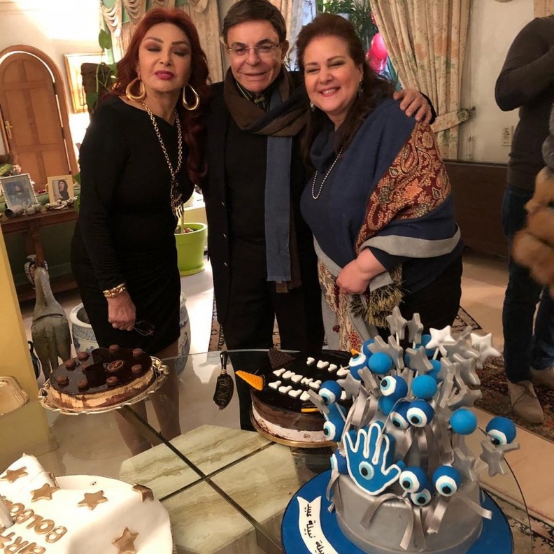 عيد ميلاد دلال عبد العزيز ونبيلة عبيد