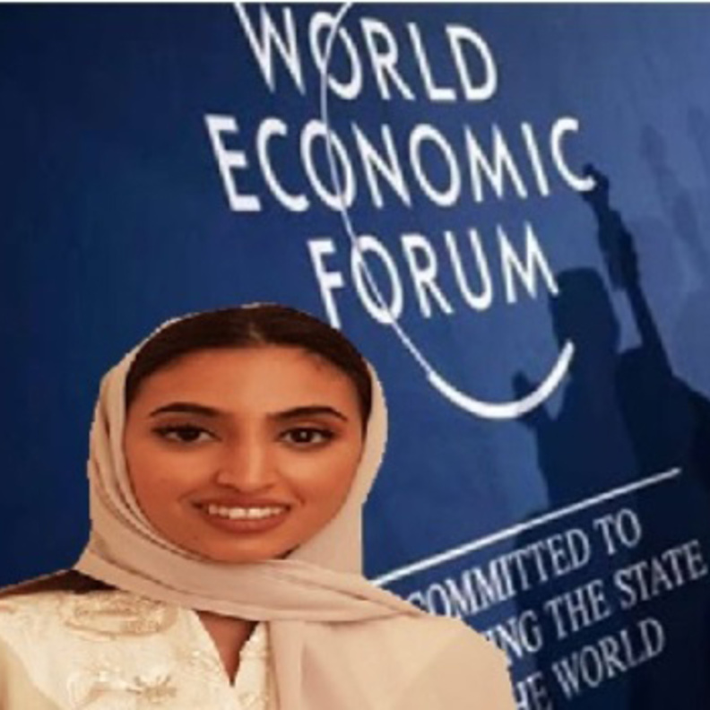 إيمان عبدالشكور ضمن 50 قيادة شابة تشارك بمنتدى دافوس 