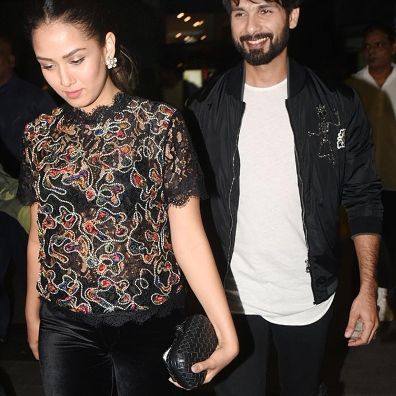 شاهيد كابور أثنى على زوجته ميرا راجبوت ووالدته نيلما عظيم