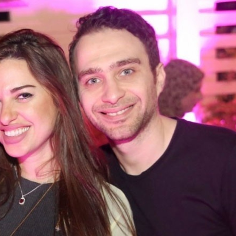 حسام حبيب وإلهام وجدي