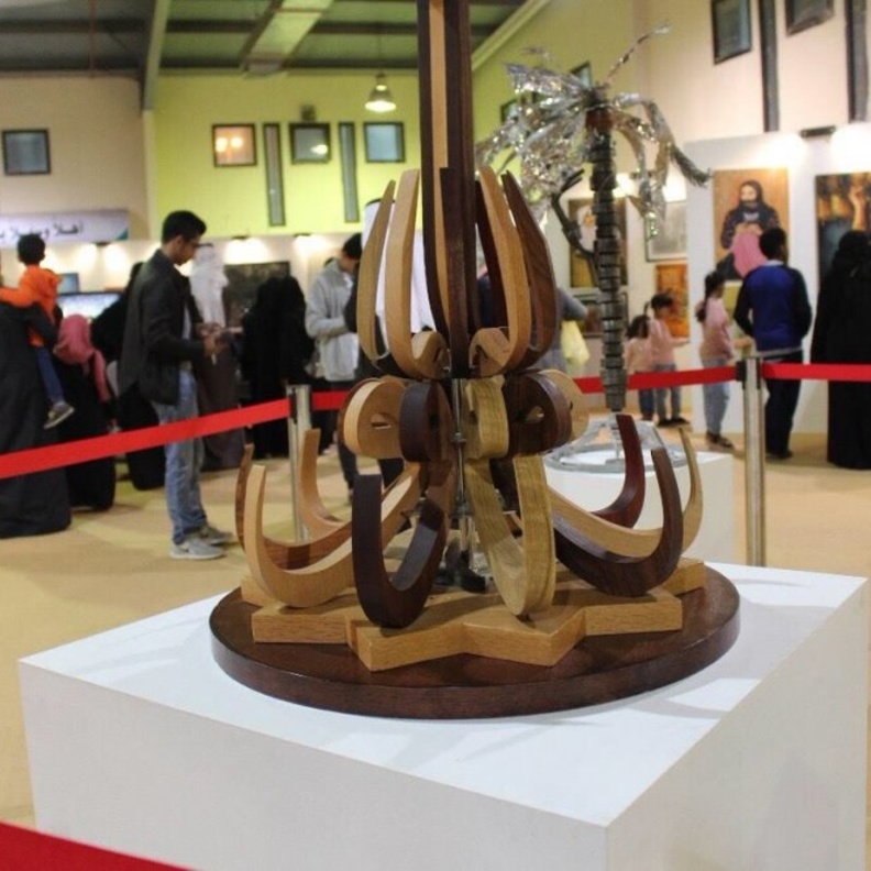 اختيار نحات سعودي لمعرض الصناع الأمريكي