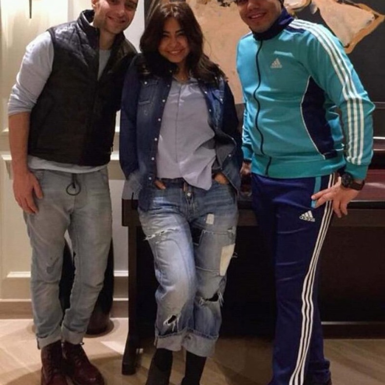 حسام حبيب مع شيرين عبد الوهاب