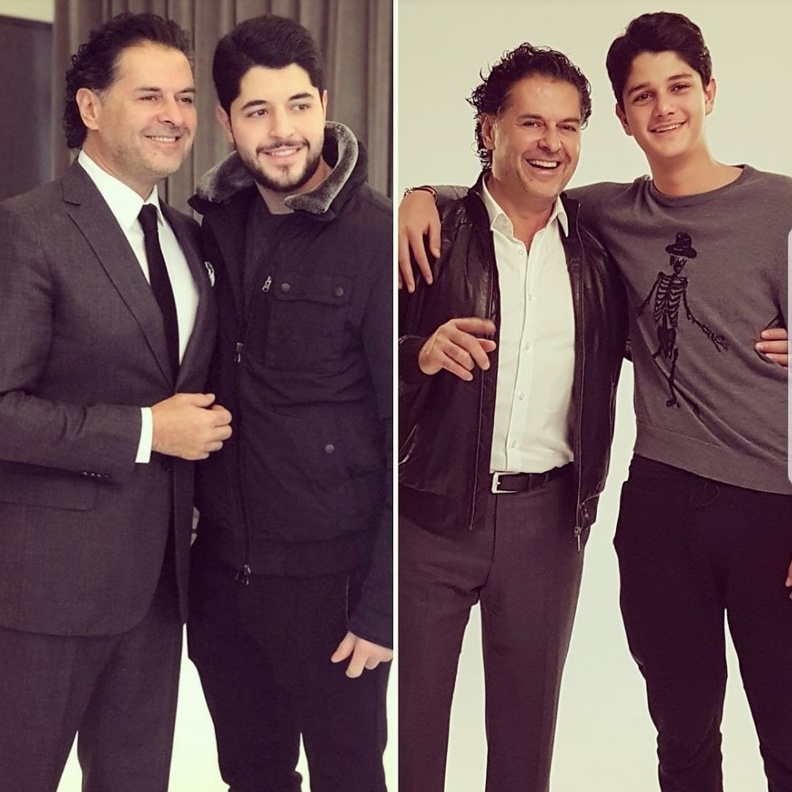 راغب علامة ونجليه