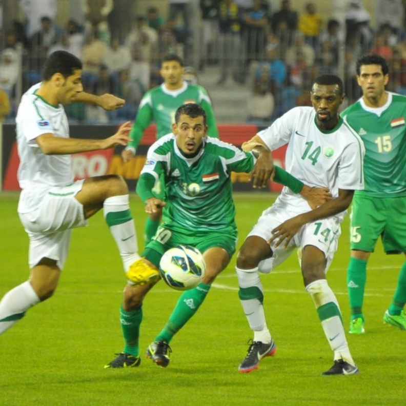 من تدريبات المنتخب السعودي