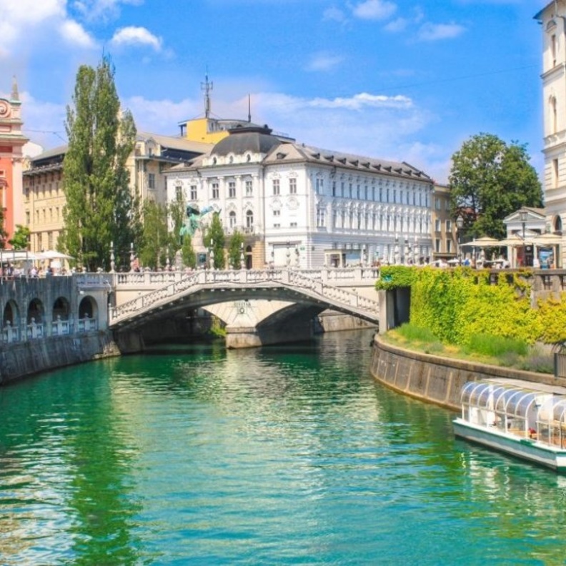 سحر النهر في ليوبليانا