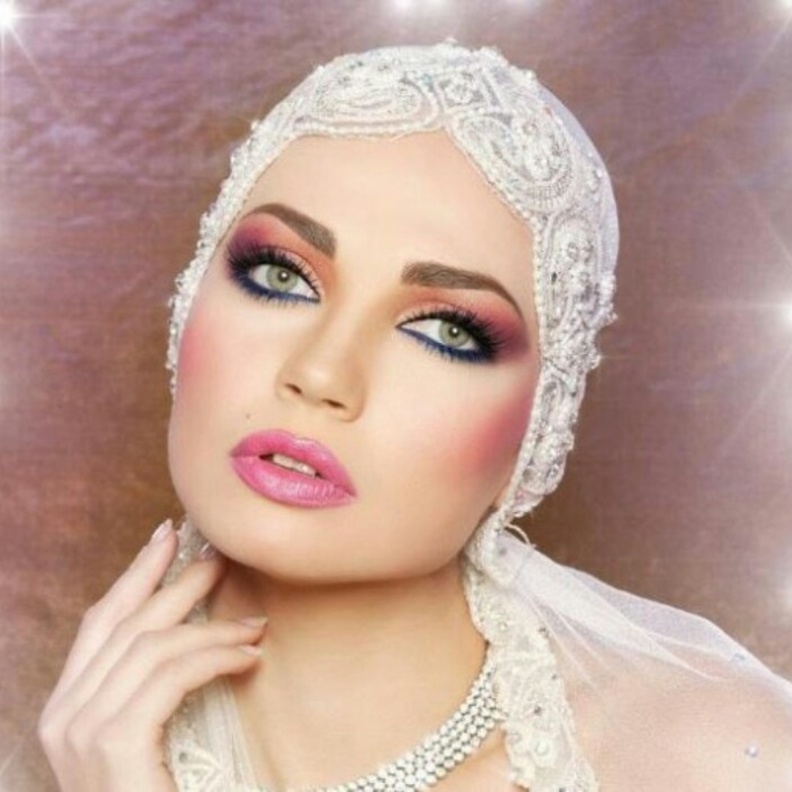 مكياج العروس المحجبة