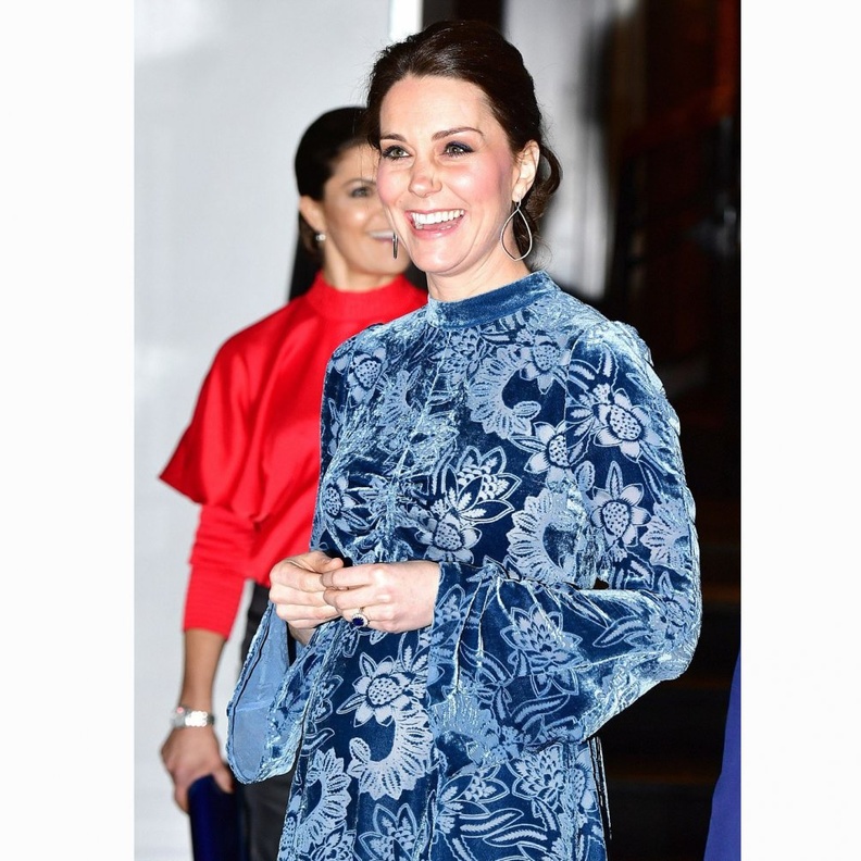 ميدلتون اصبحت بالشهر السادس من حملها